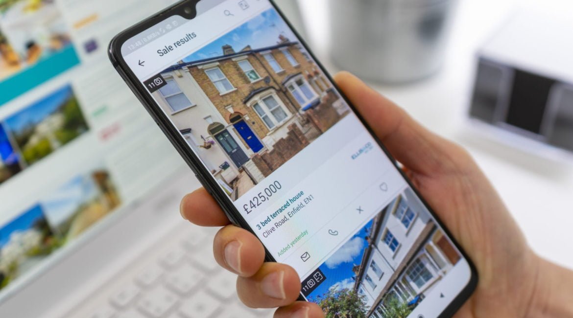 mobile real estate website