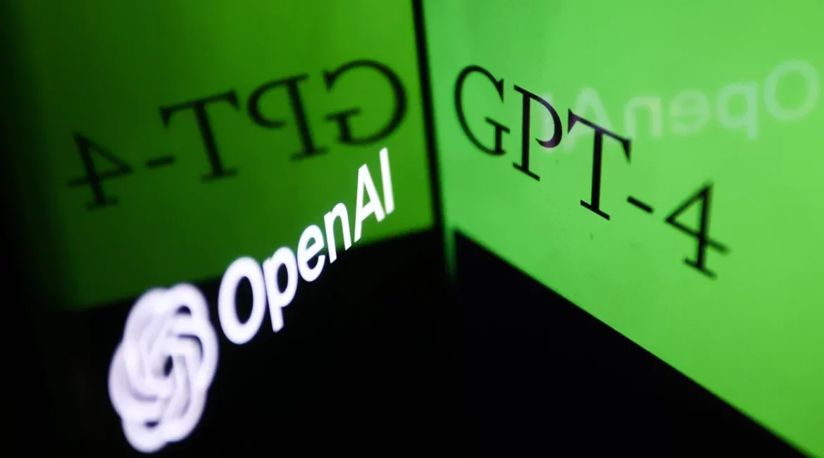 GPT-4 Logo. OpenAI logo.