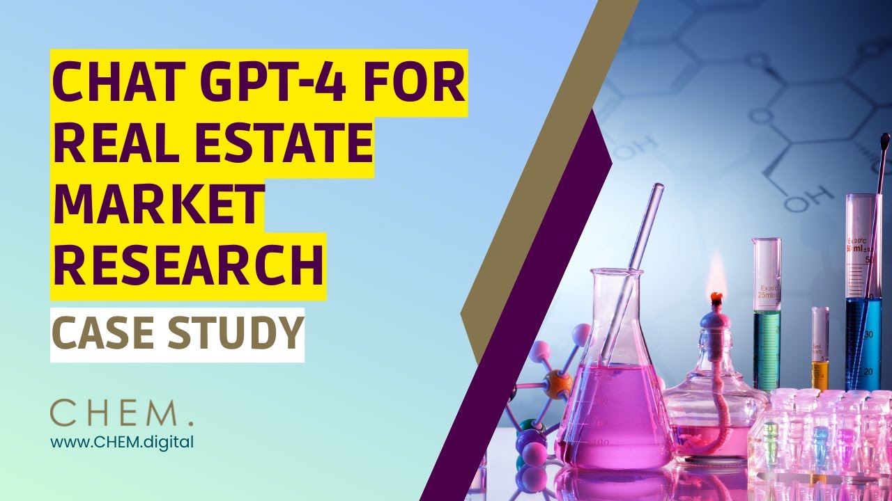 CHAT GPT-4 For Real Estate Market Research
